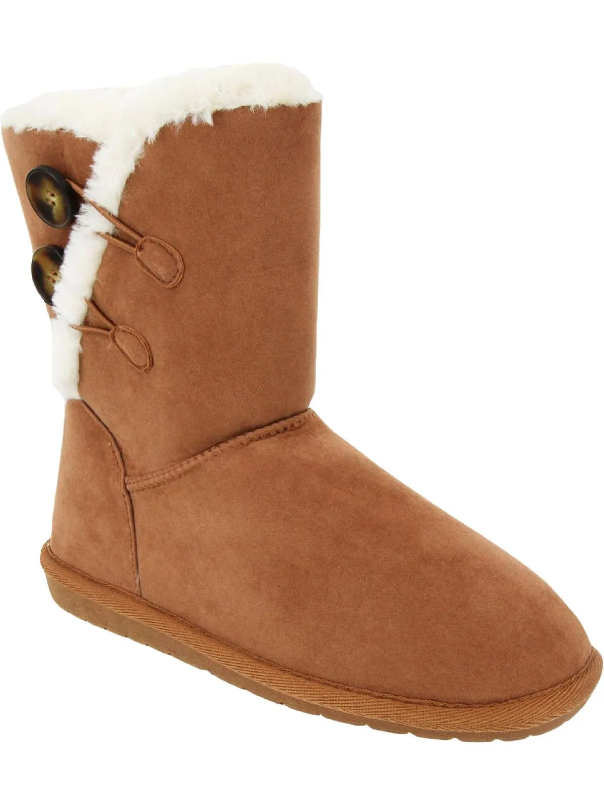 Marty Womens Faux Fur Lined Comfort Booties