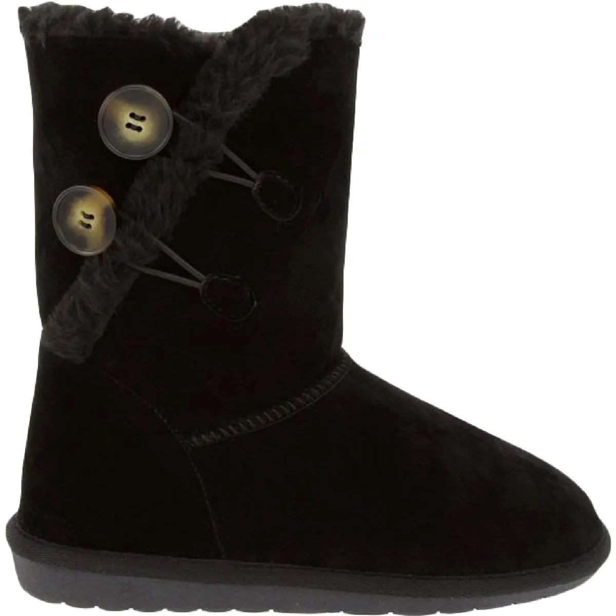 Marty Womens Faux Fur Lined Comfort Booties