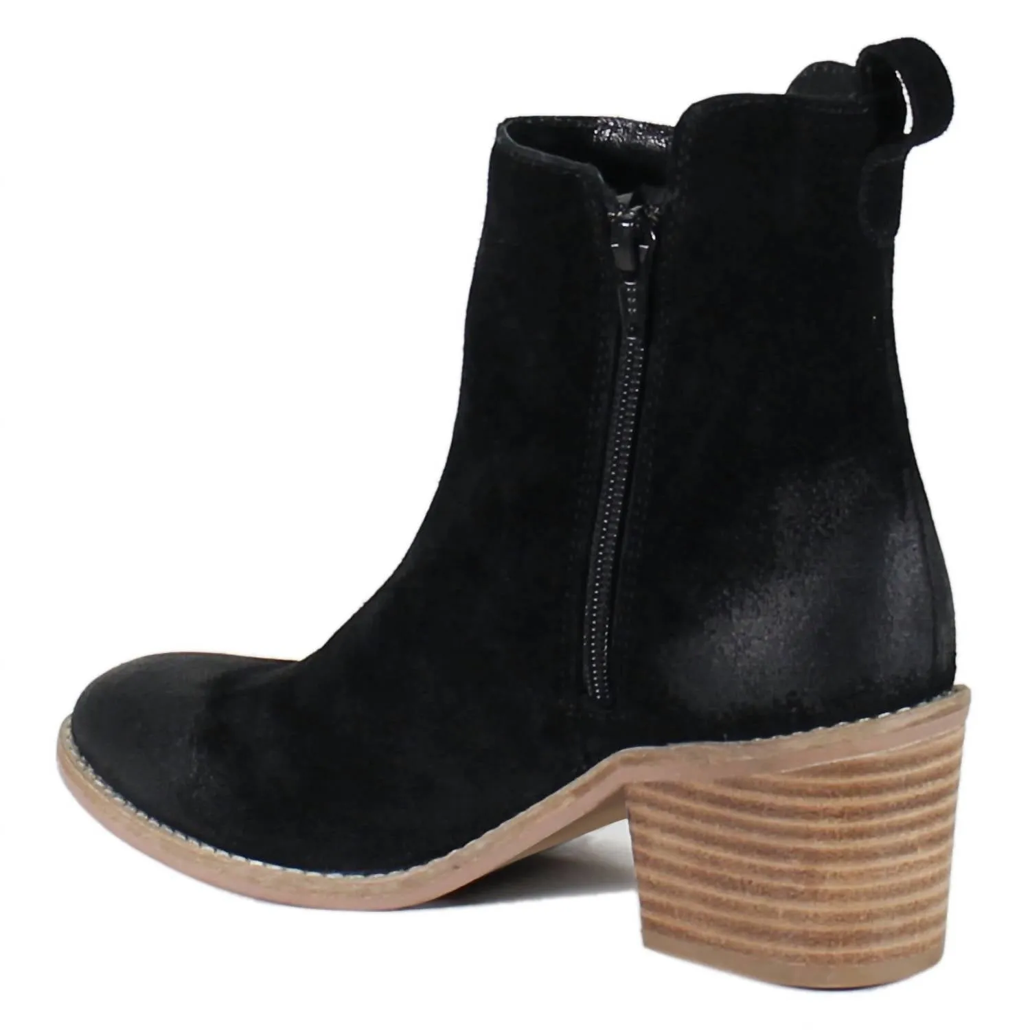 Maze Walk Boots In Black