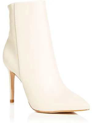 Mikki Womens Sid Leather Ankle Boots
