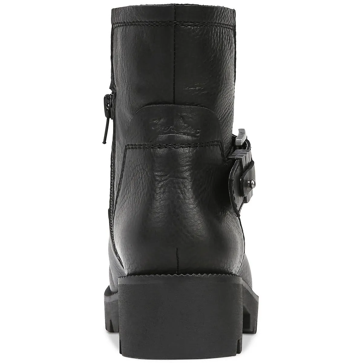 Miller  Womens Leather Lug Sole Booties