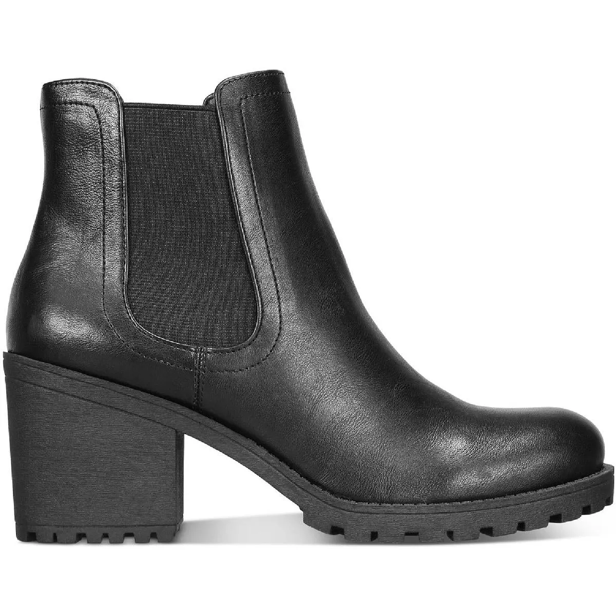 Morghan Womens Casual Leather Ankle Boots