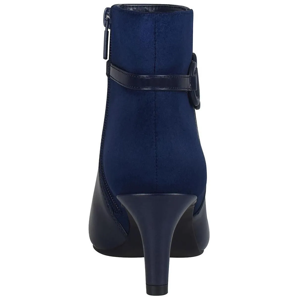 Najila Womens Faux Leather Ankle Booties