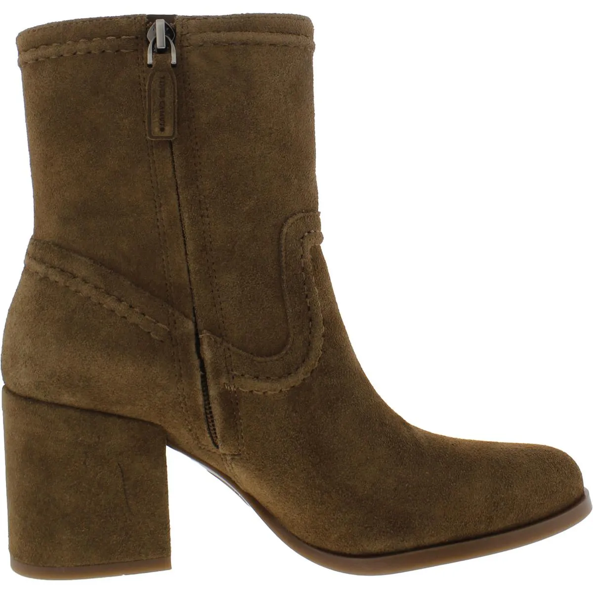 Pailey Womens Suede Zipper Ankle Boots