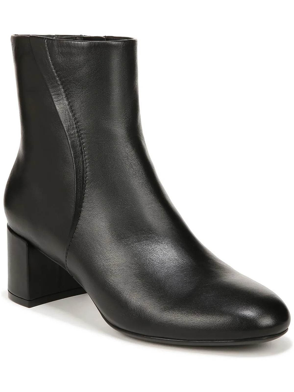 River Womens Leather Almond Toe Ankle Boots