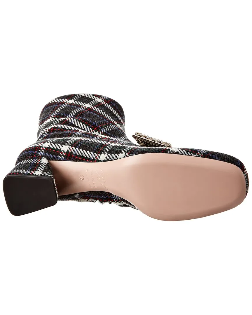 Roger Vivier Tartan Bootie