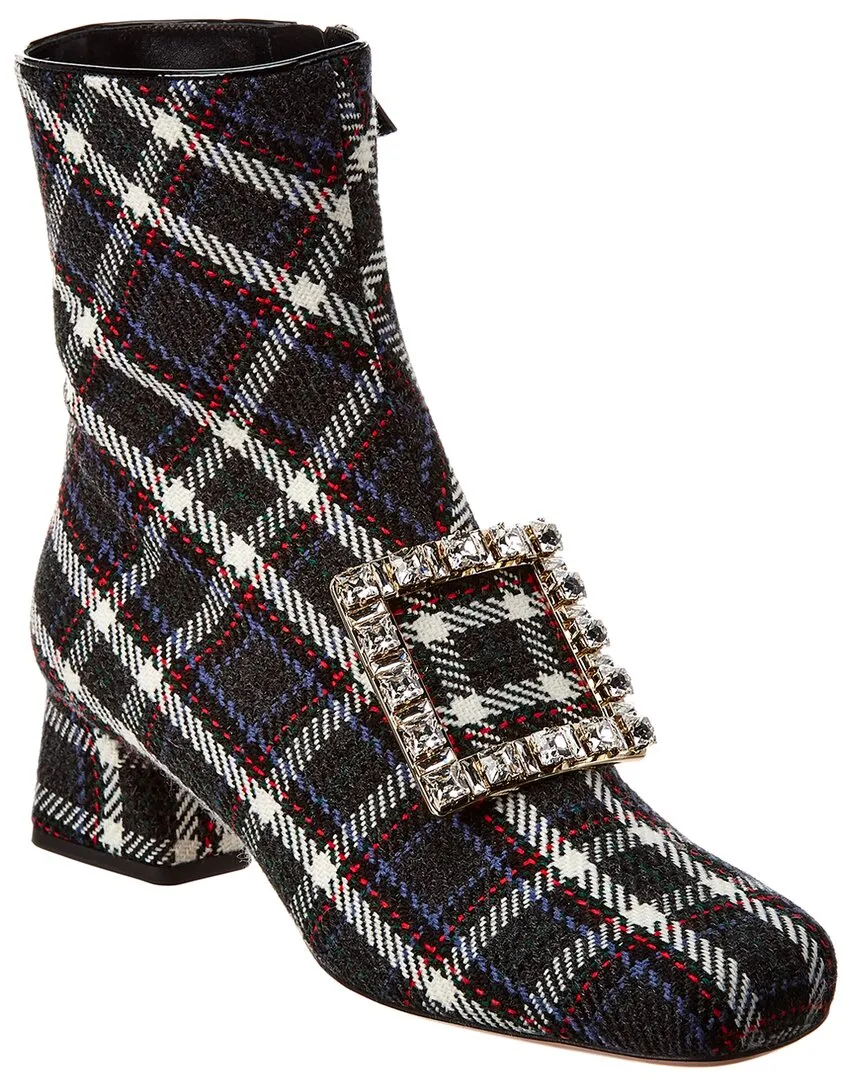 Roger Vivier Tartan Bootie