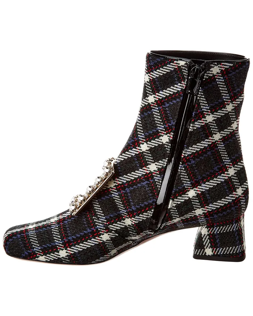 Roger Vivier Tartan Bootie