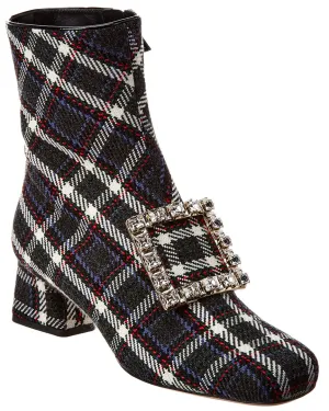 Roger Vivier Tartan Bootie