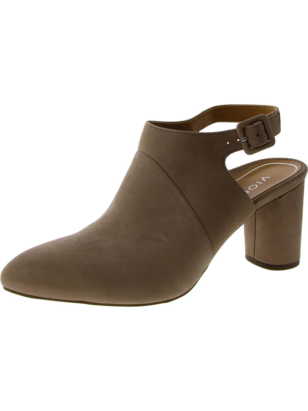 Roseville Womens Leather Pointed Toe Booties