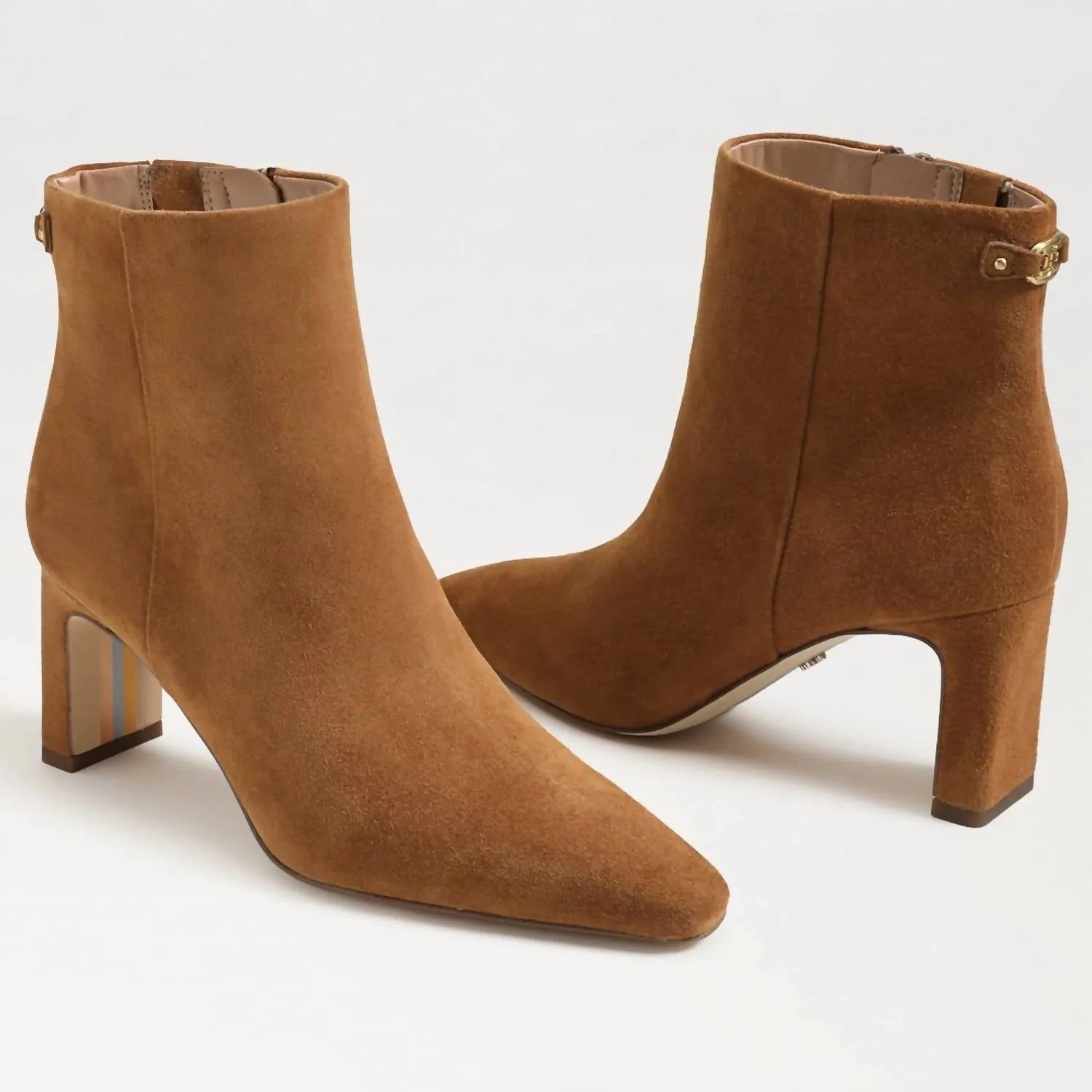 Saige Savyor Boots In Frontier Brown Suede