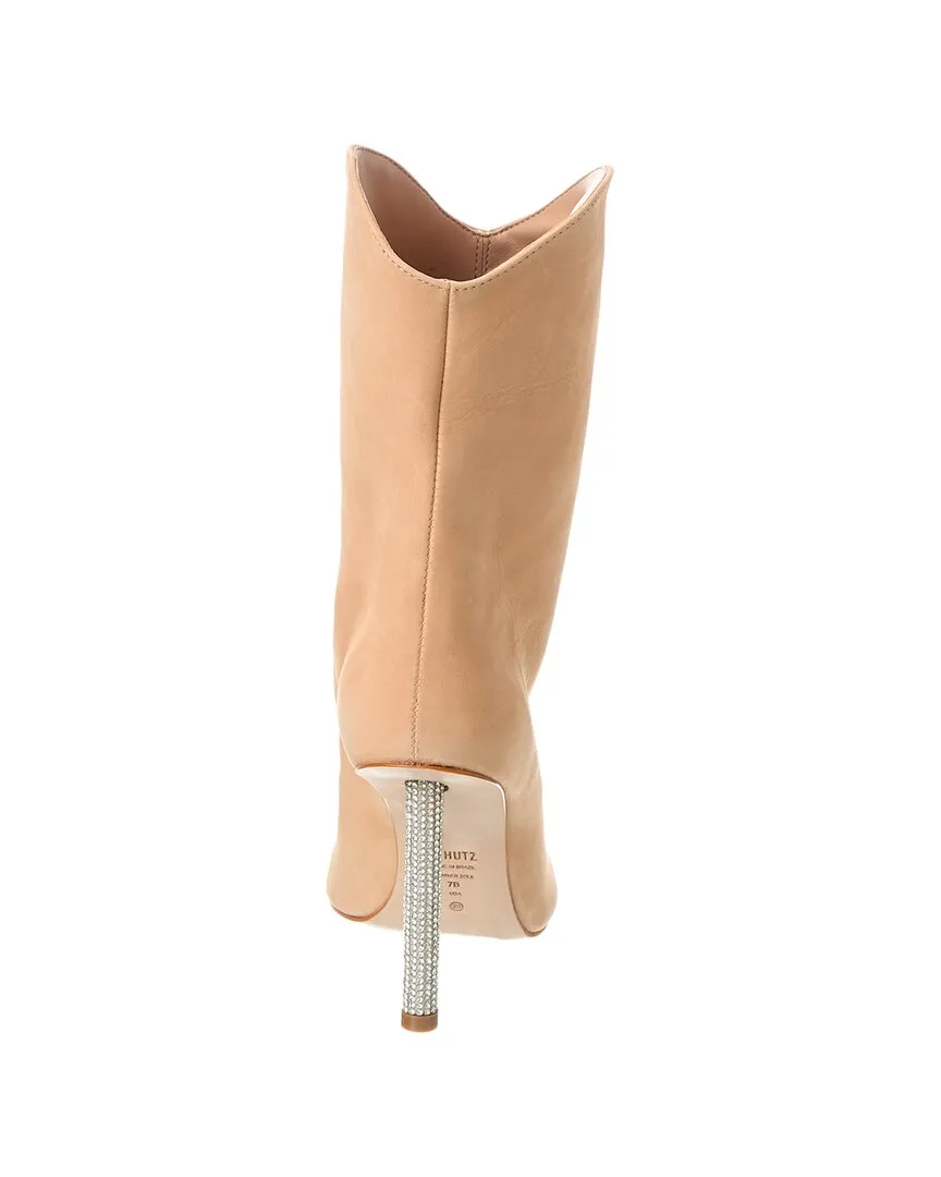 SCHUTZ Marjorie Leather Bootie