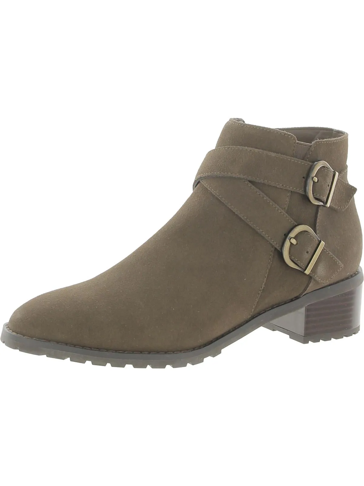 Sela Womens Suede Waterproof Booties