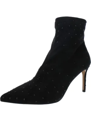 Semaja 2 Womens Faux Sude Faux Suede Booties