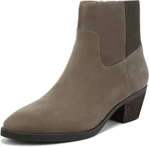 Shantelle Waterproof Leather Bootie In Stone
