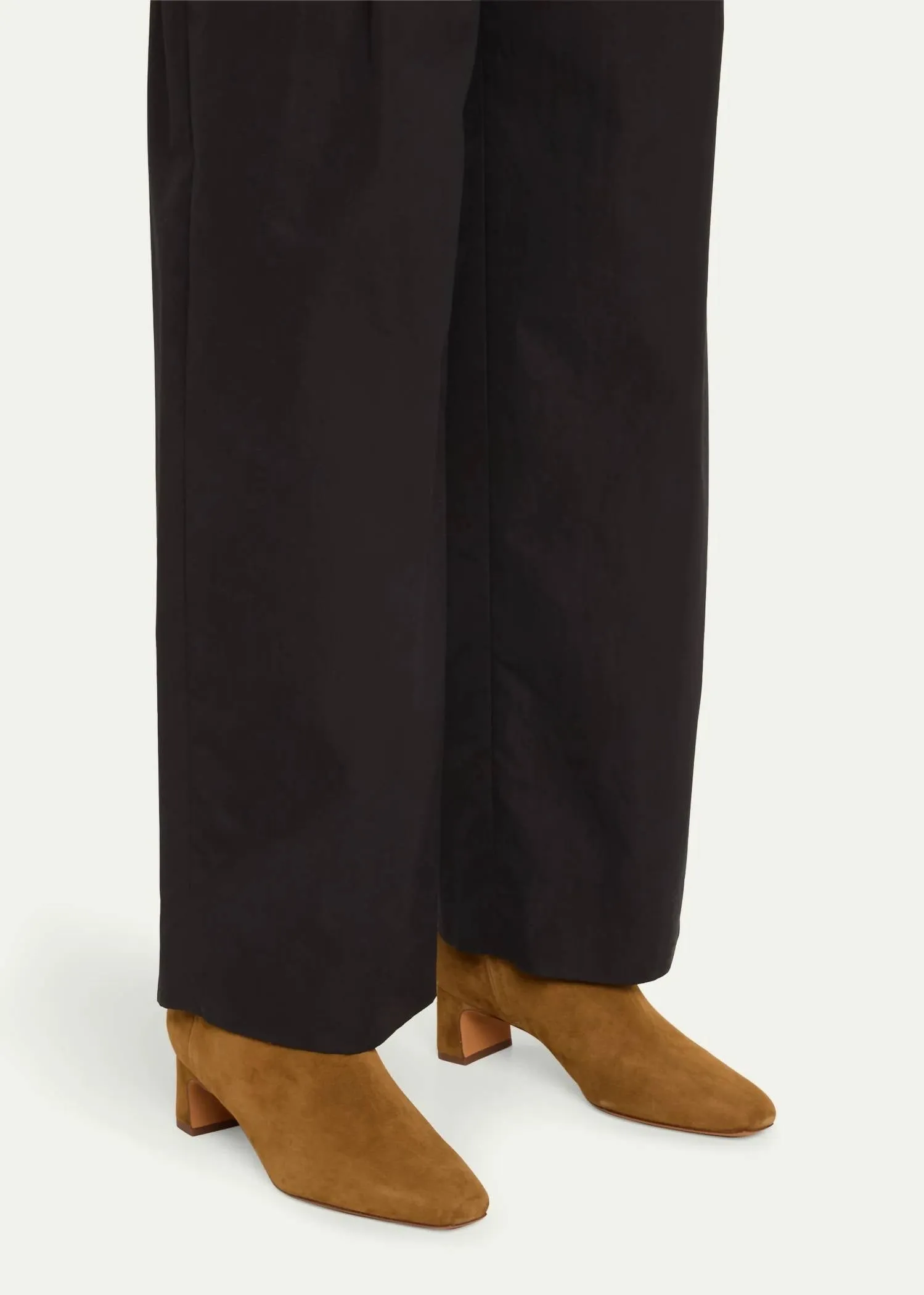 Silvana Suede Zip Boot In Elmwood Brown