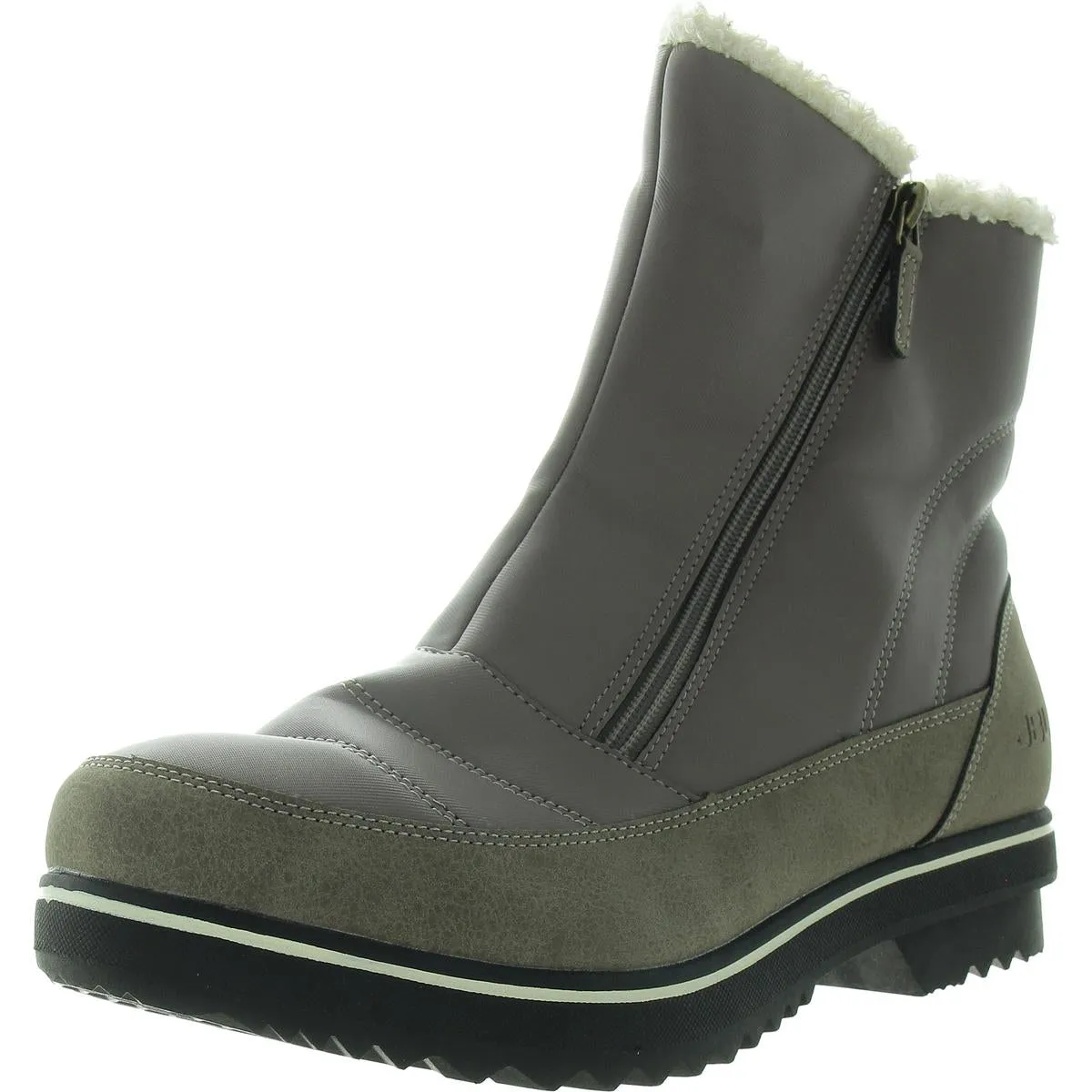 Snowbound Womens Faux Fur Ankle Winter & Snow Boots