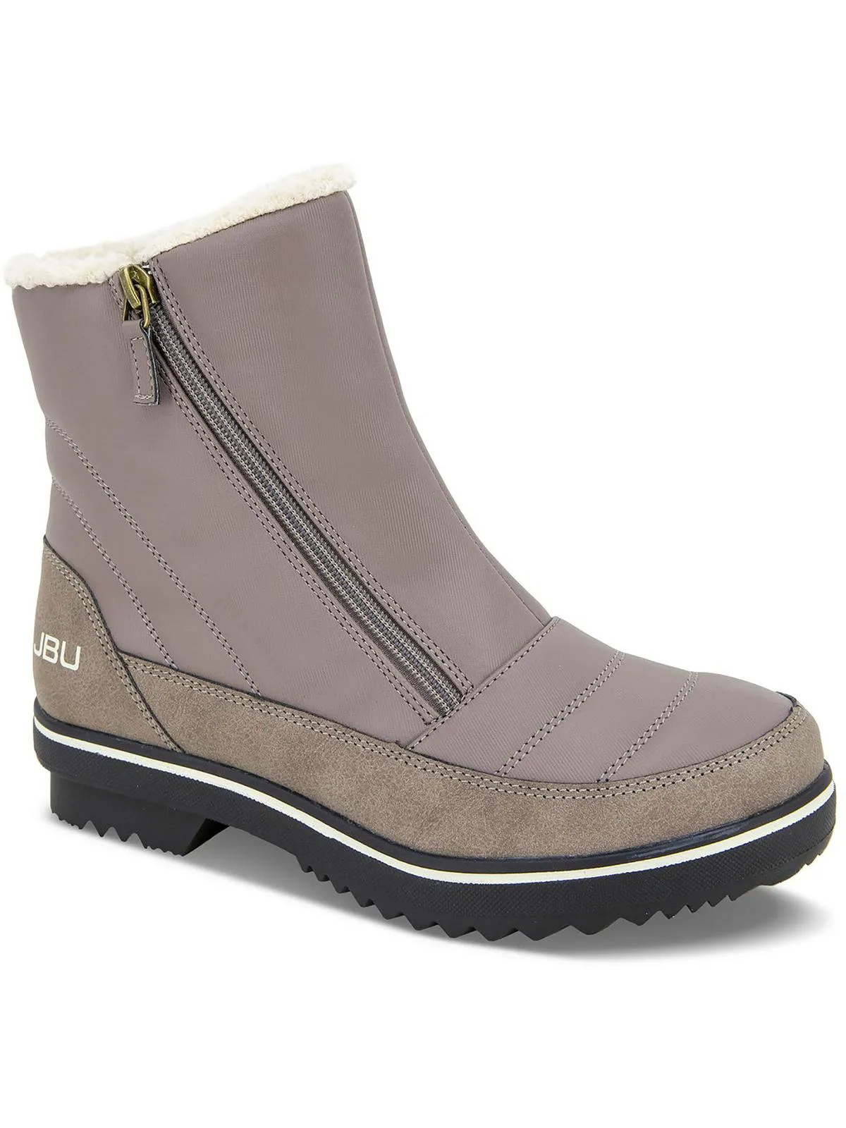 Snowbound Womens Faux Fur Ankle Winter & Snow Boots