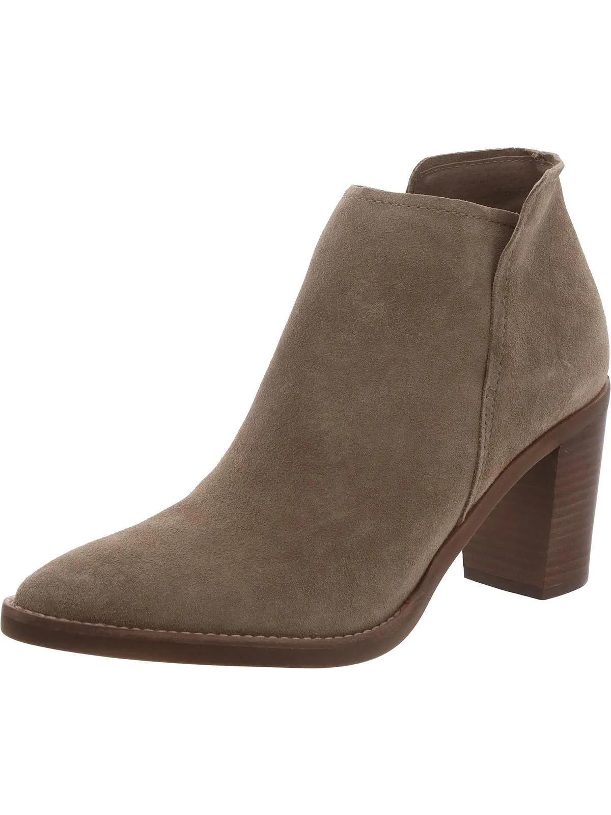 Spade Womens Strappy Almond Toe Ankle Boots