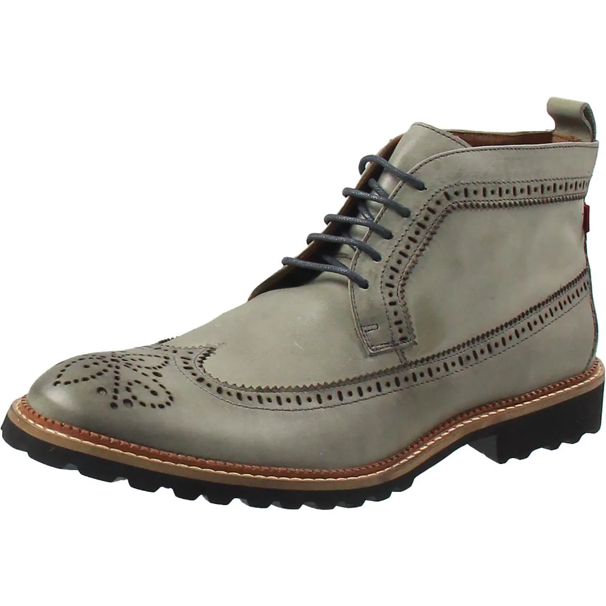 St James Womens Leather Lightweight Ankle Boots