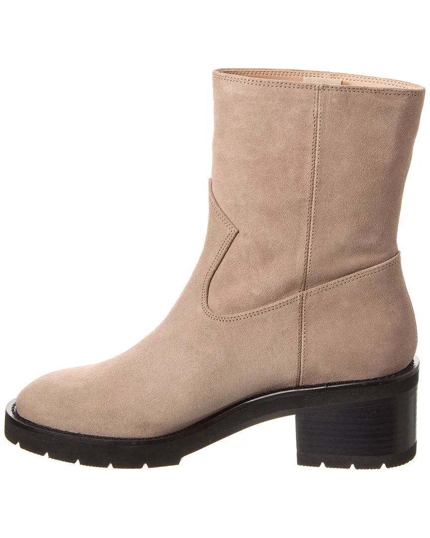 Stuart Weitzman Boulevard Suede Bootie