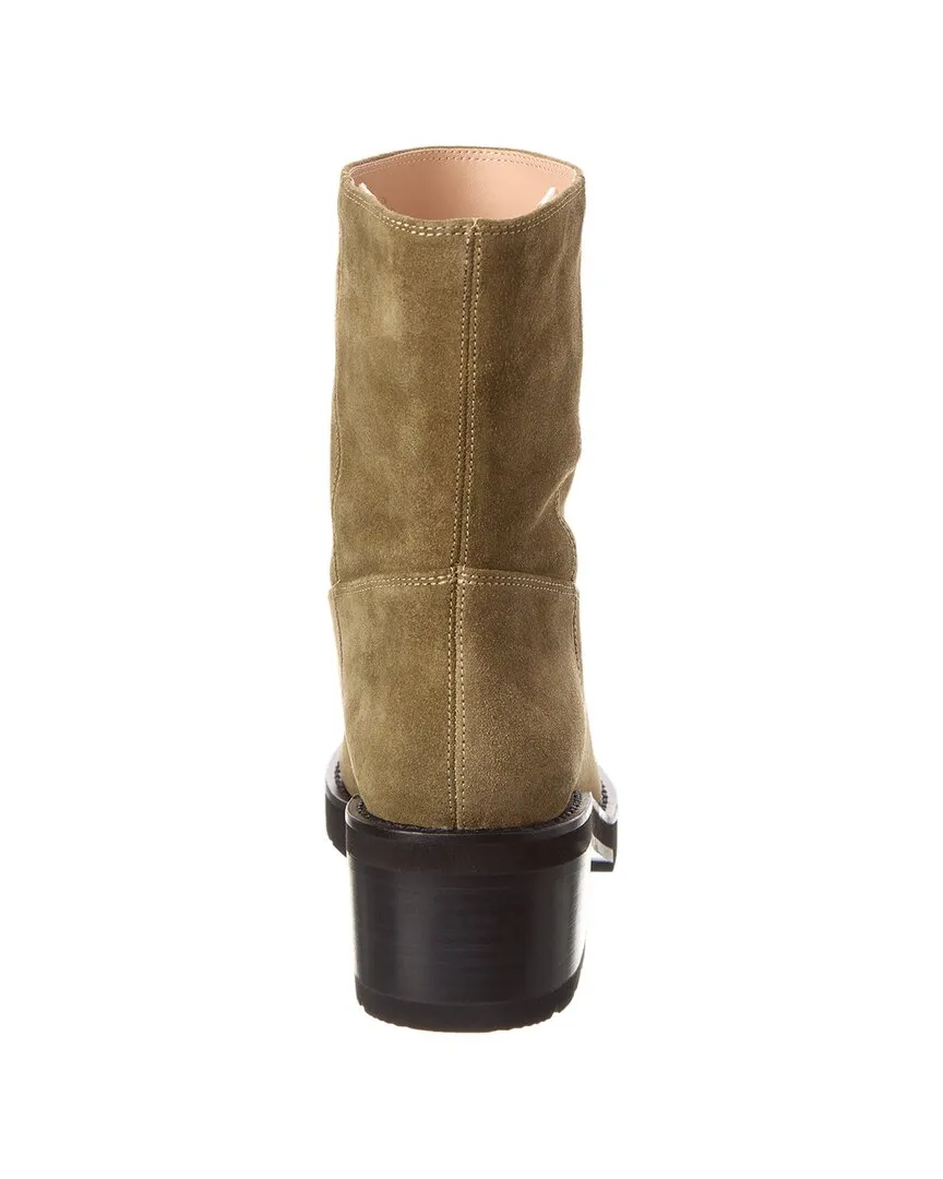 Stuart Weitzman Boulevard Suede Bootie