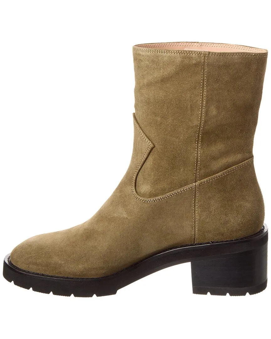 Stuart Weitzman Boulevard Suede Bootie