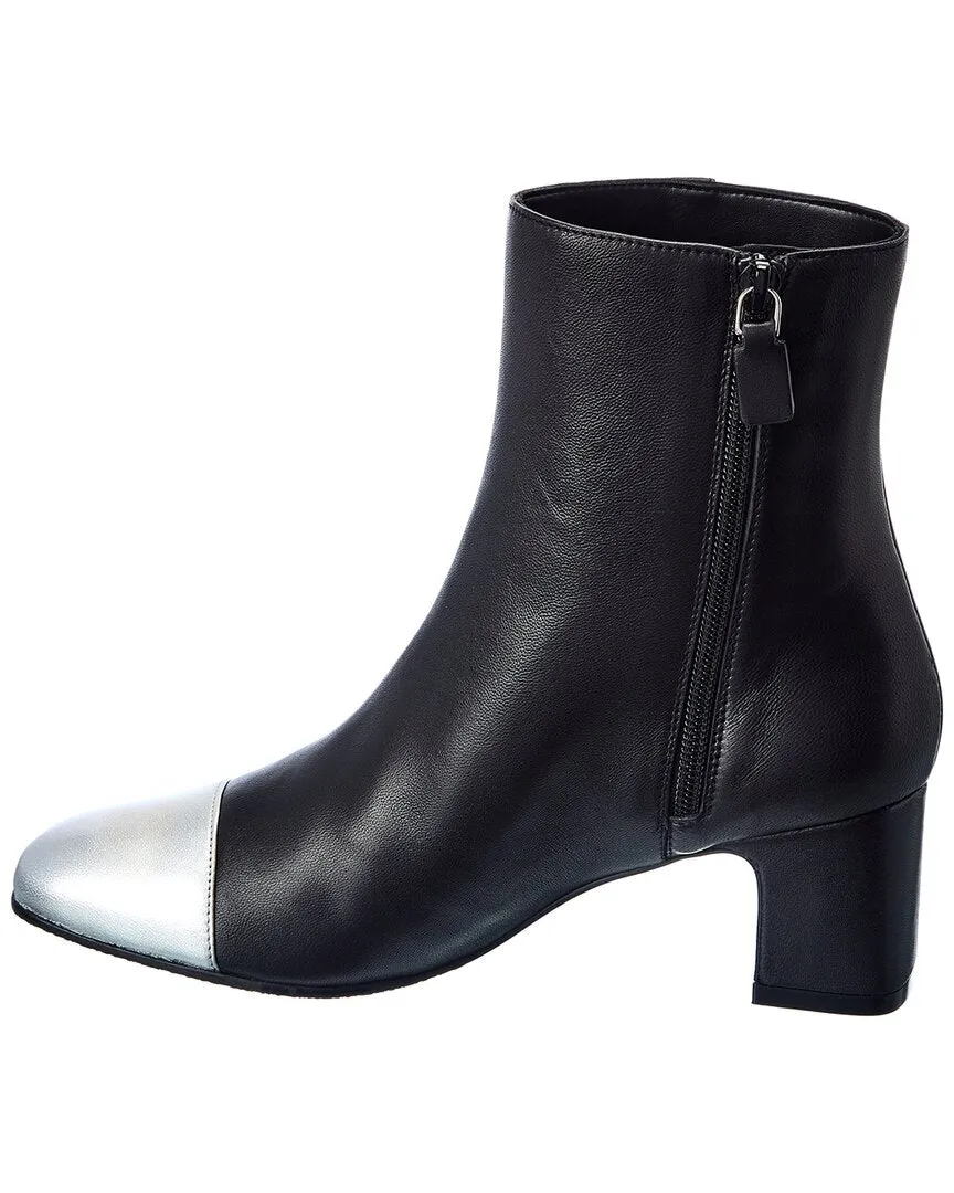 Stuart Weitzman Milla 60 Leather Bootie