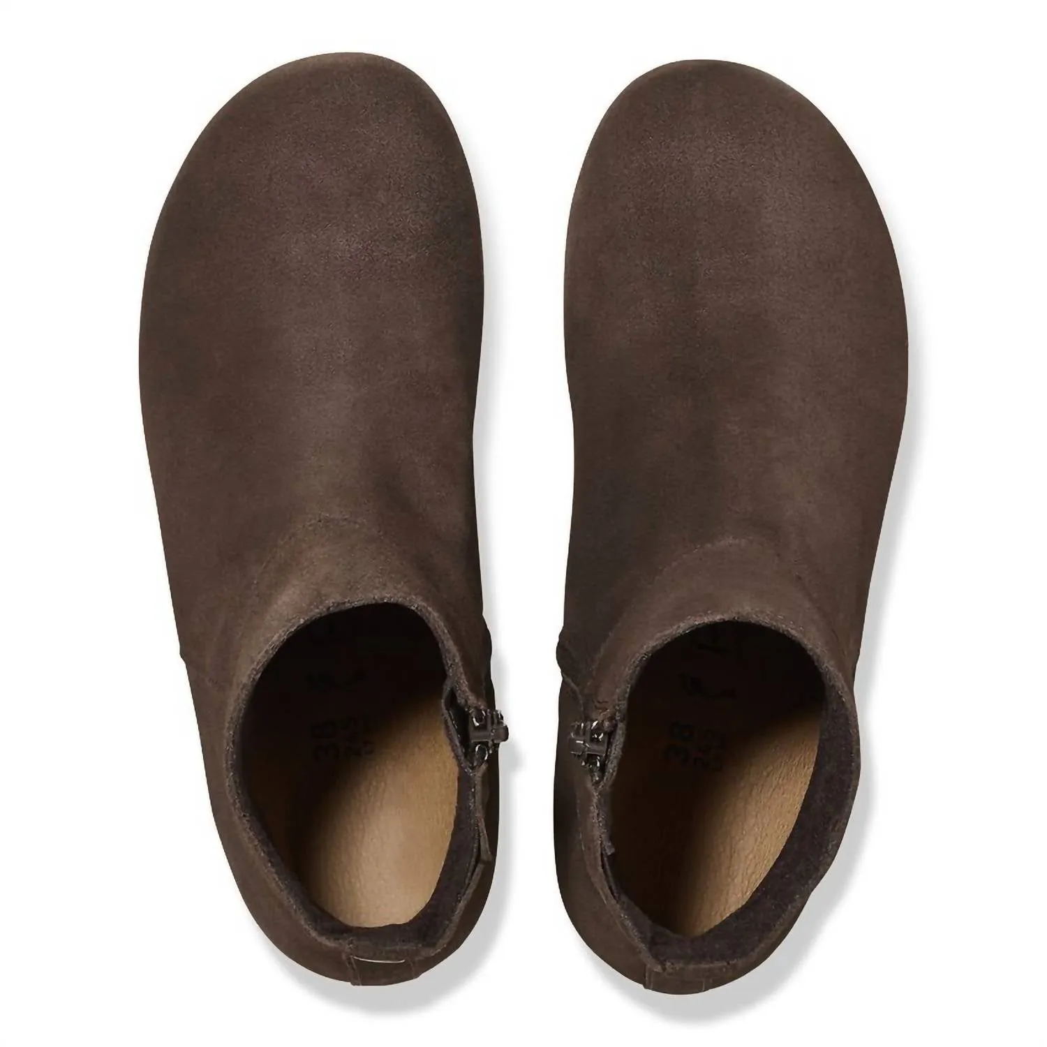The Ebba Ankle Boot In Roast Suede