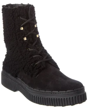 TODs Suede Bootie