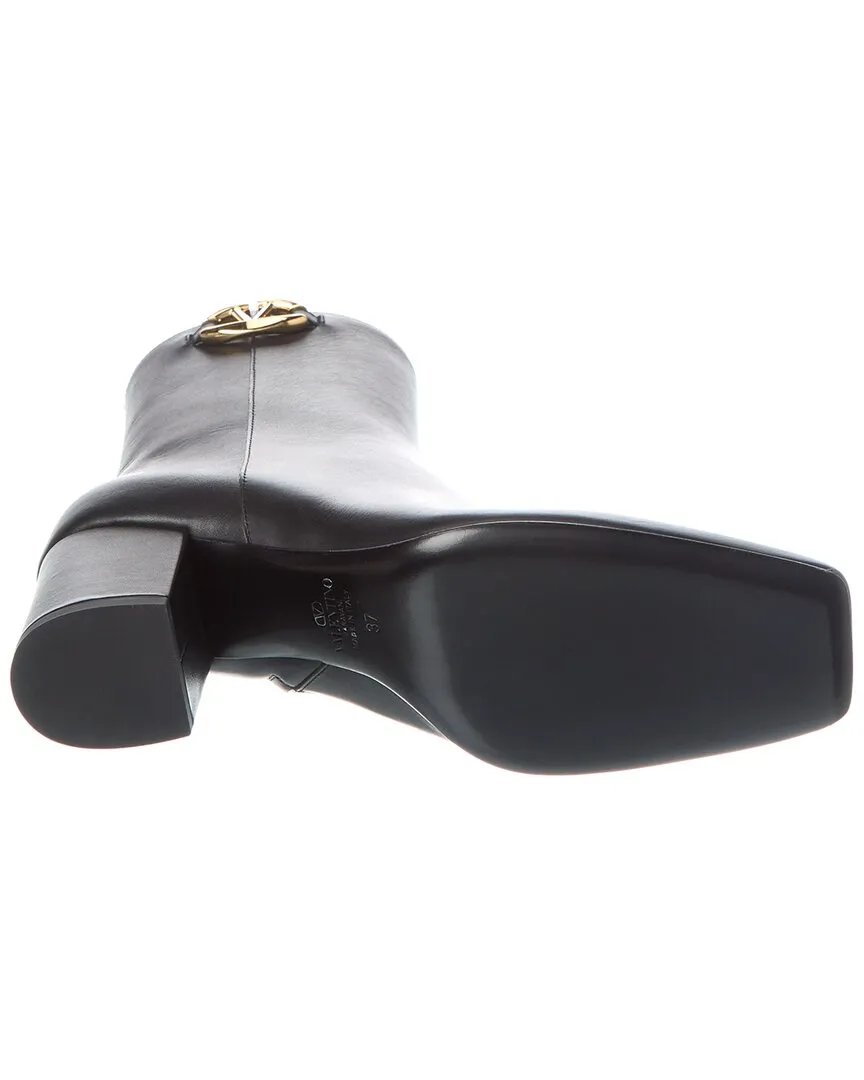 Valentino VLogo 70 Leather Bootie