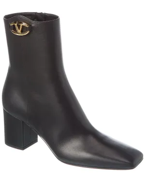 Valentino VLogo 70 Leather Bootie