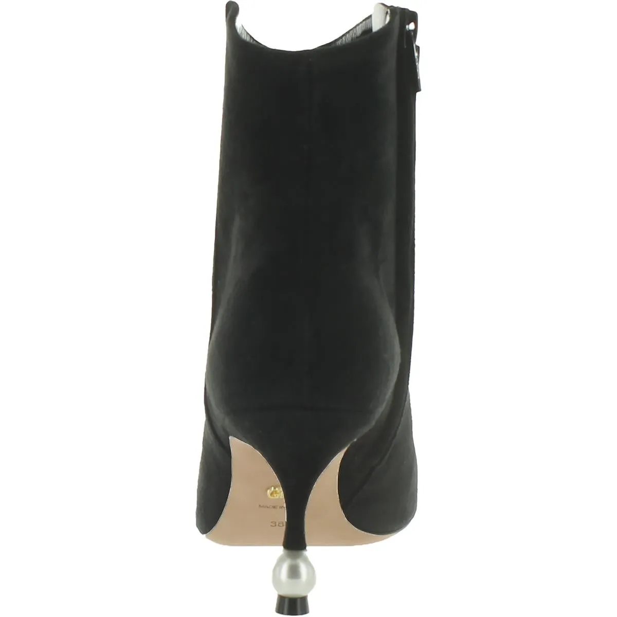 Valli  Womens Pointed Toe Faux Suede Booties