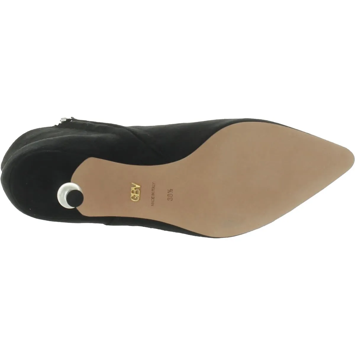 Valli  Womens Pointed Toe Faux Suede Booties