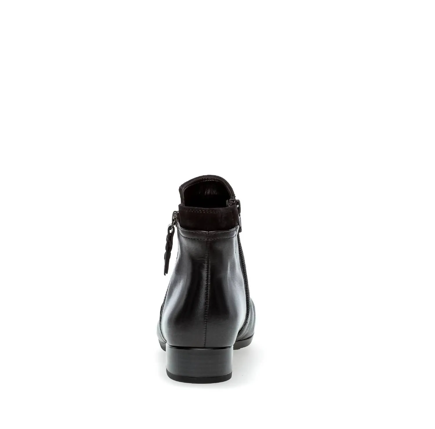 Veda Double-Zip Ankle Boot In Black