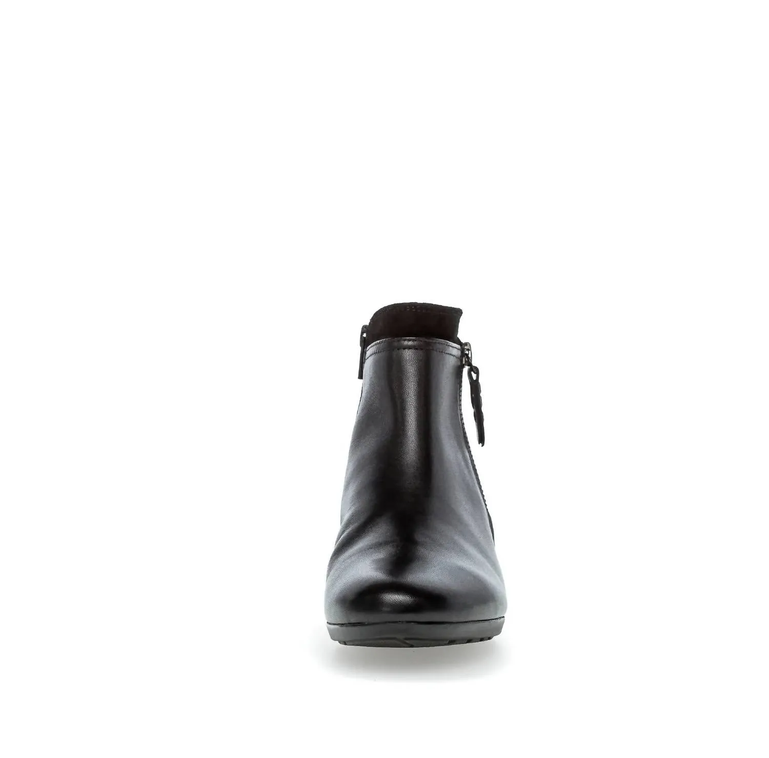 Veda Double-Zip Ankle Boot In Black