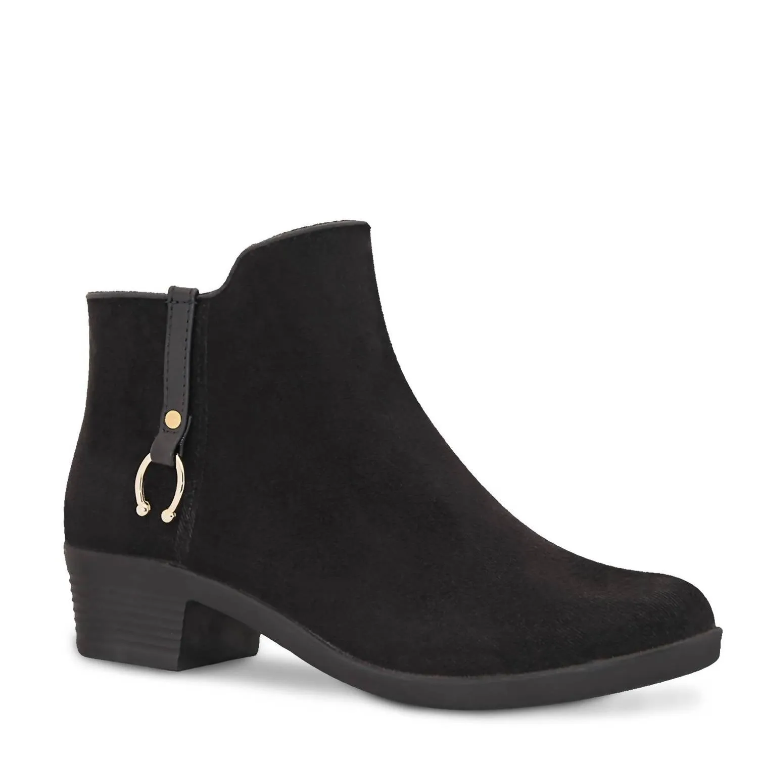 Waterproof Dress Booties In Black