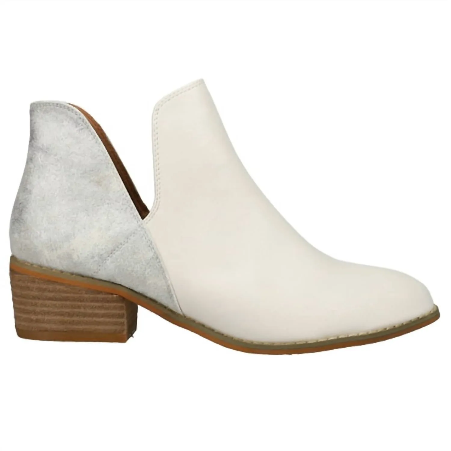 Wayland Booties In White Stars
