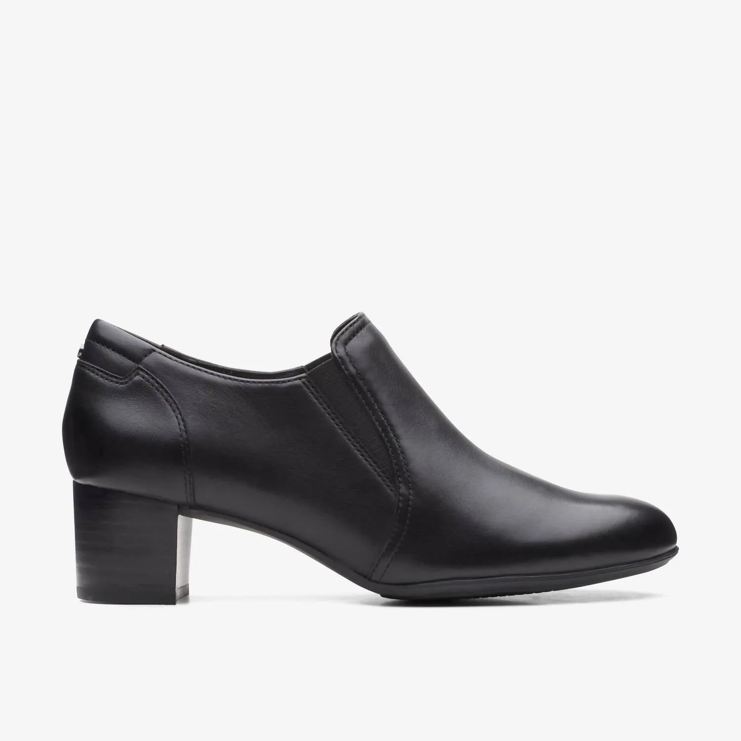 Women Linnae Way Slip-On Boots In Black Leather
