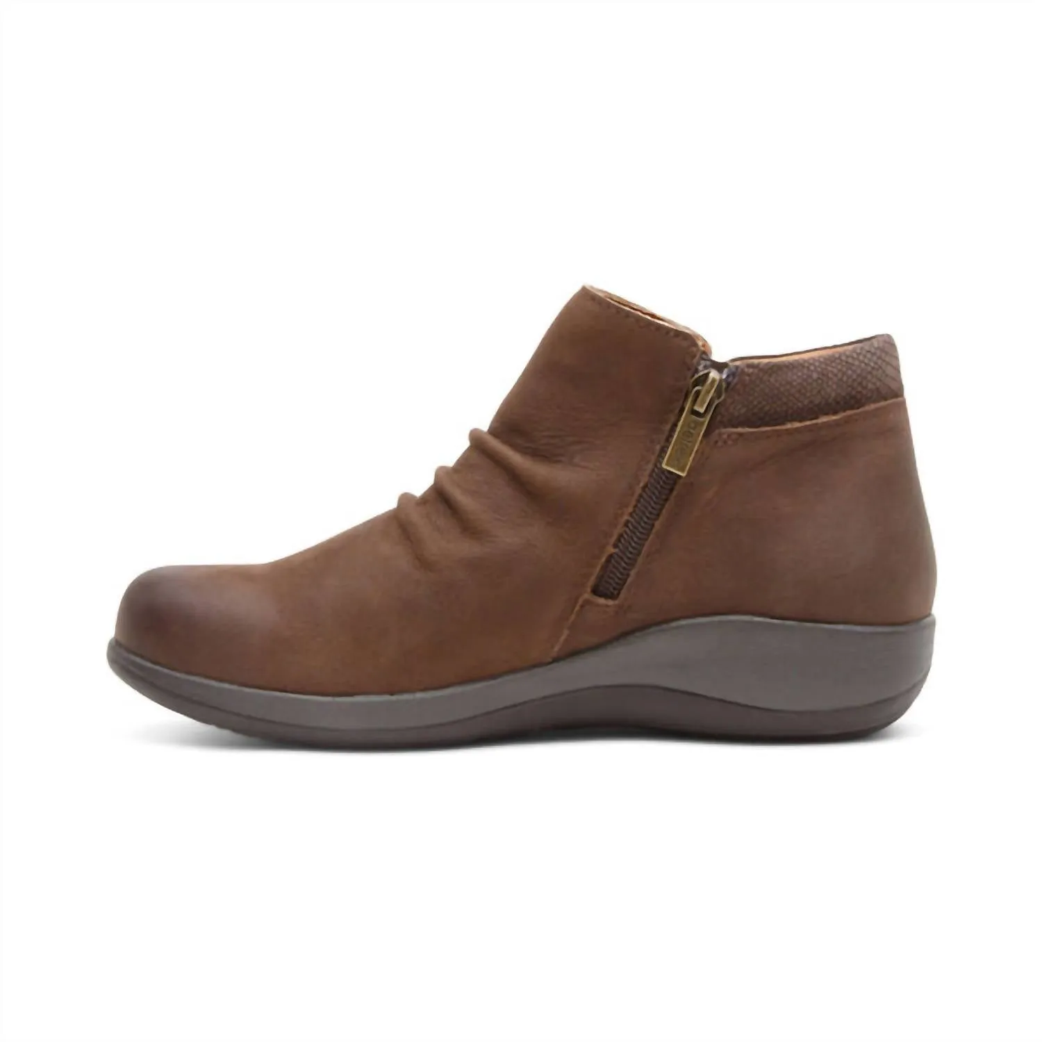 Women Luna Ankle Boot In Dark Earth