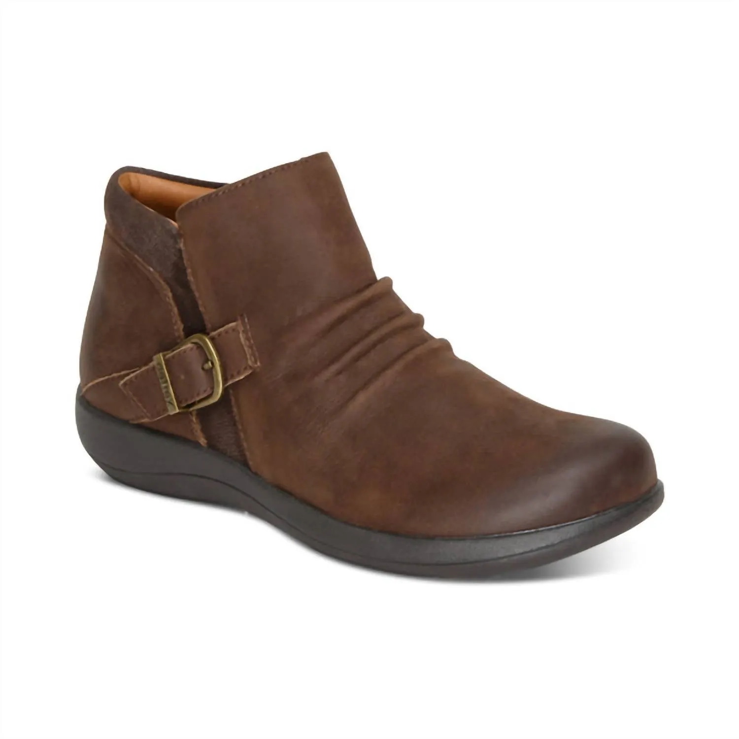Women Luna Ankle Boot In Dark Earth