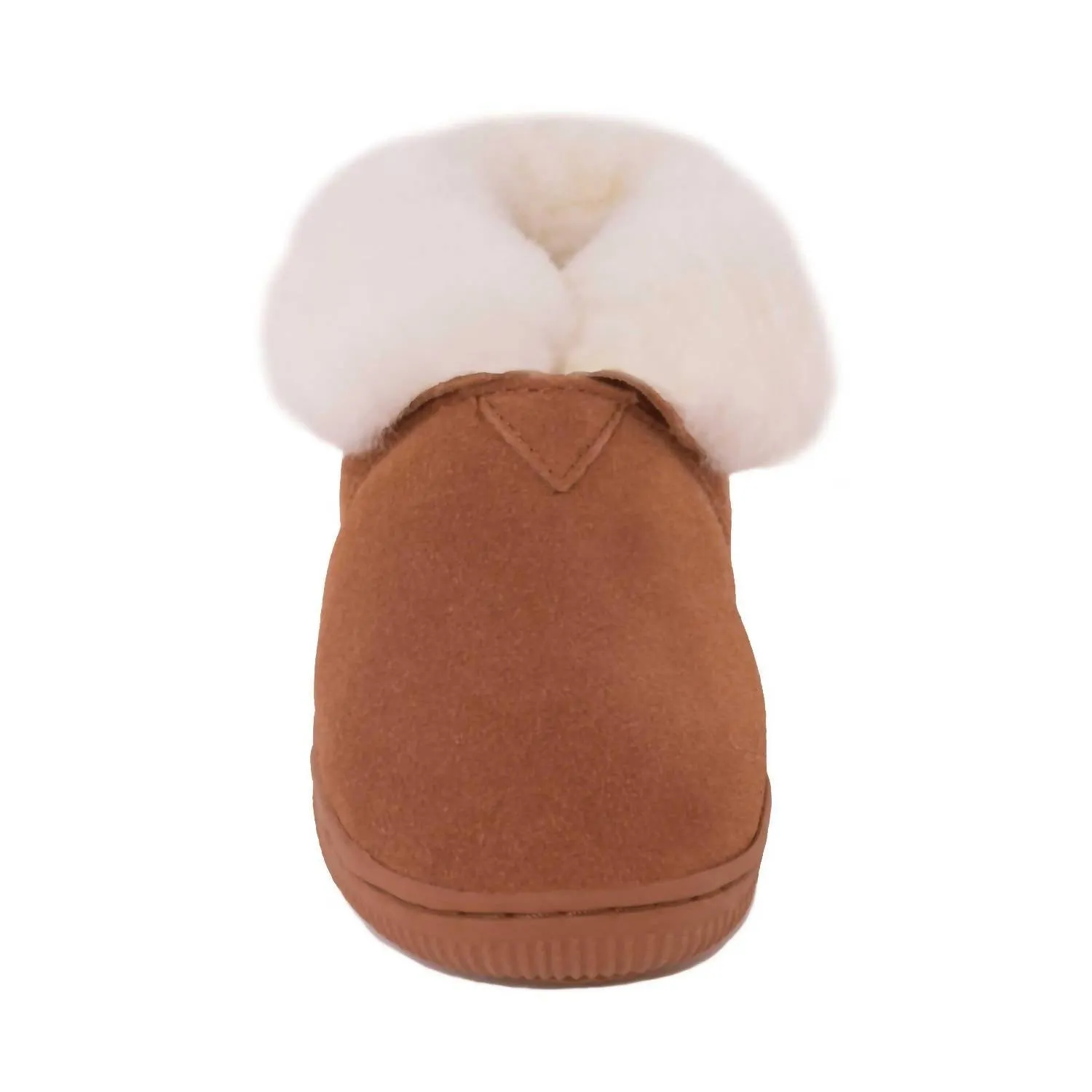 Women Sheepskin Bootie In Chestnut