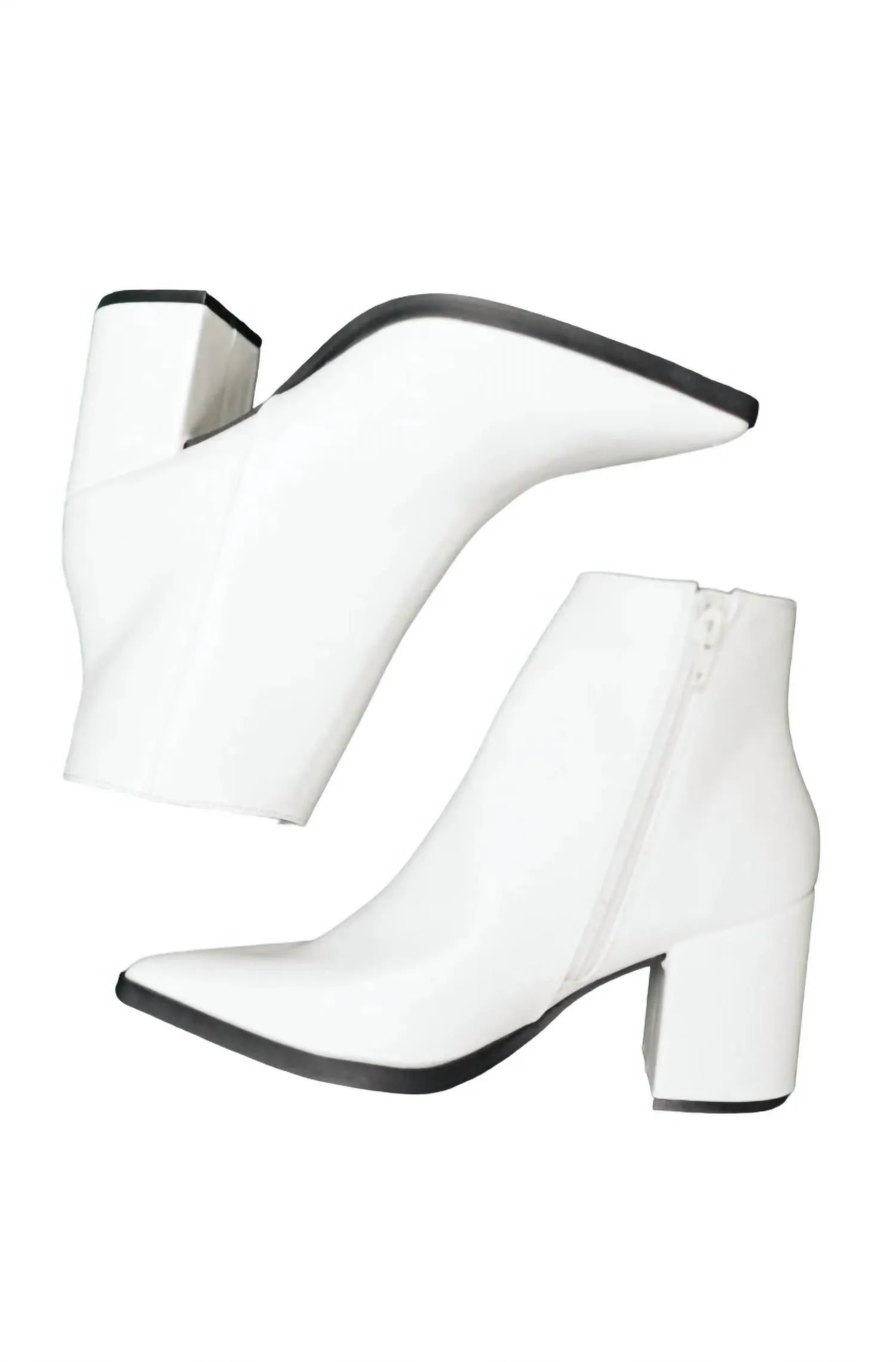 Women's Amari Ankle Boots In White