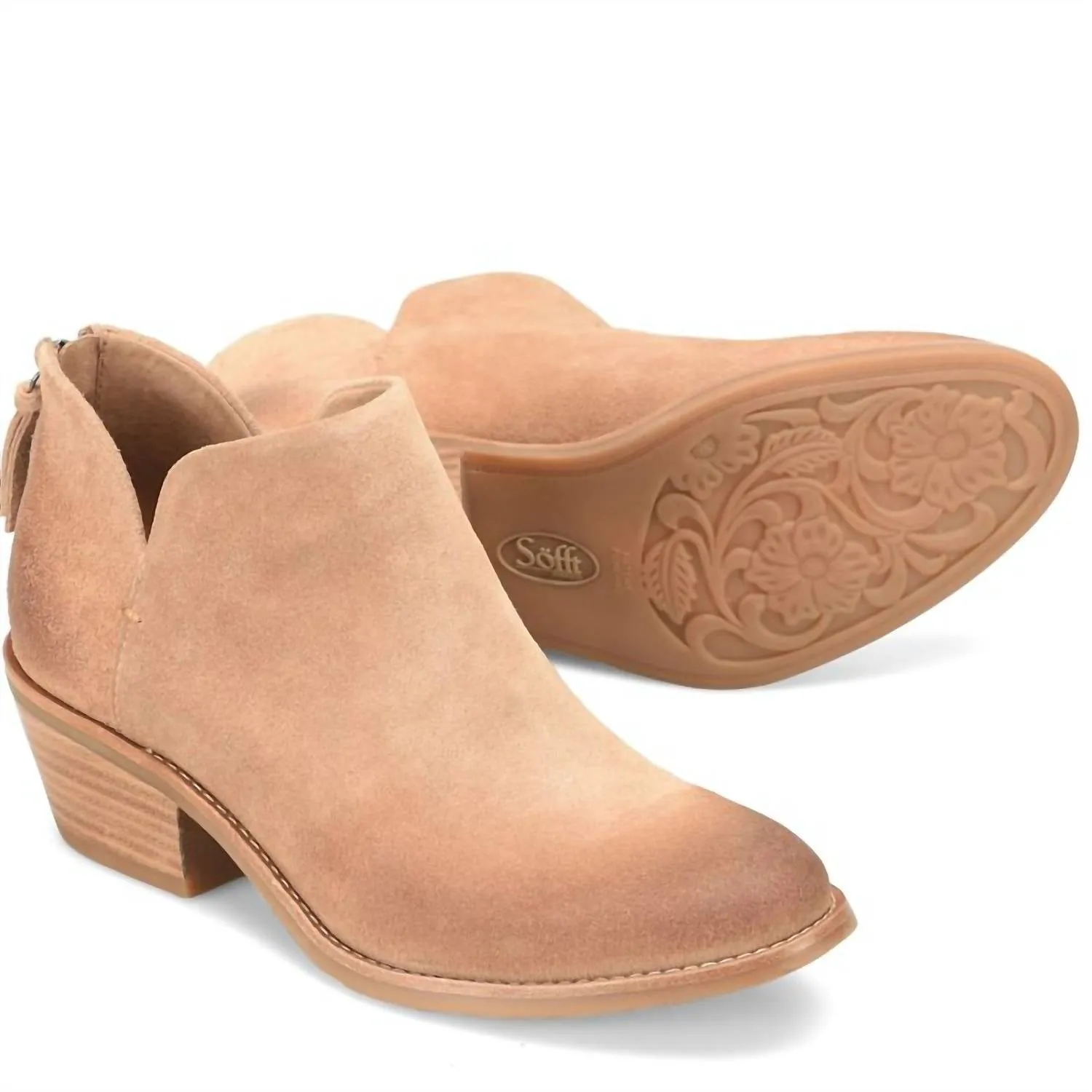 Women's Angelica Boots In Desert (Tan)