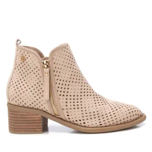 Women's Ankle Booties In Beige