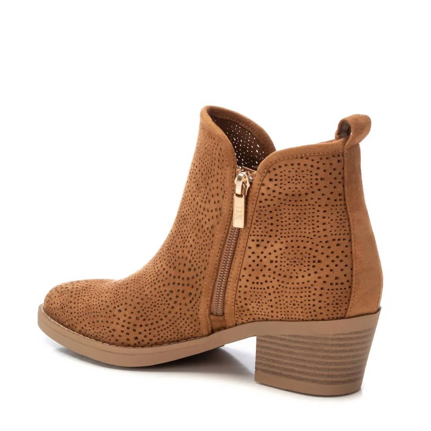 Women's Ankle Booties In Camel