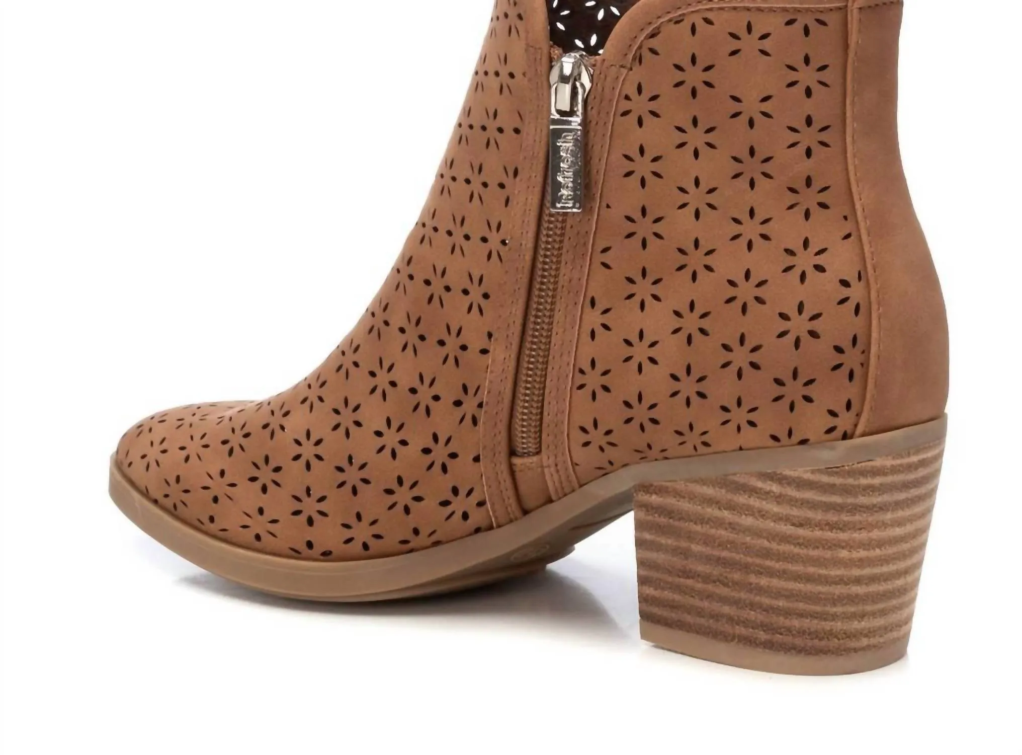 Women's Ankle Booties In Camel