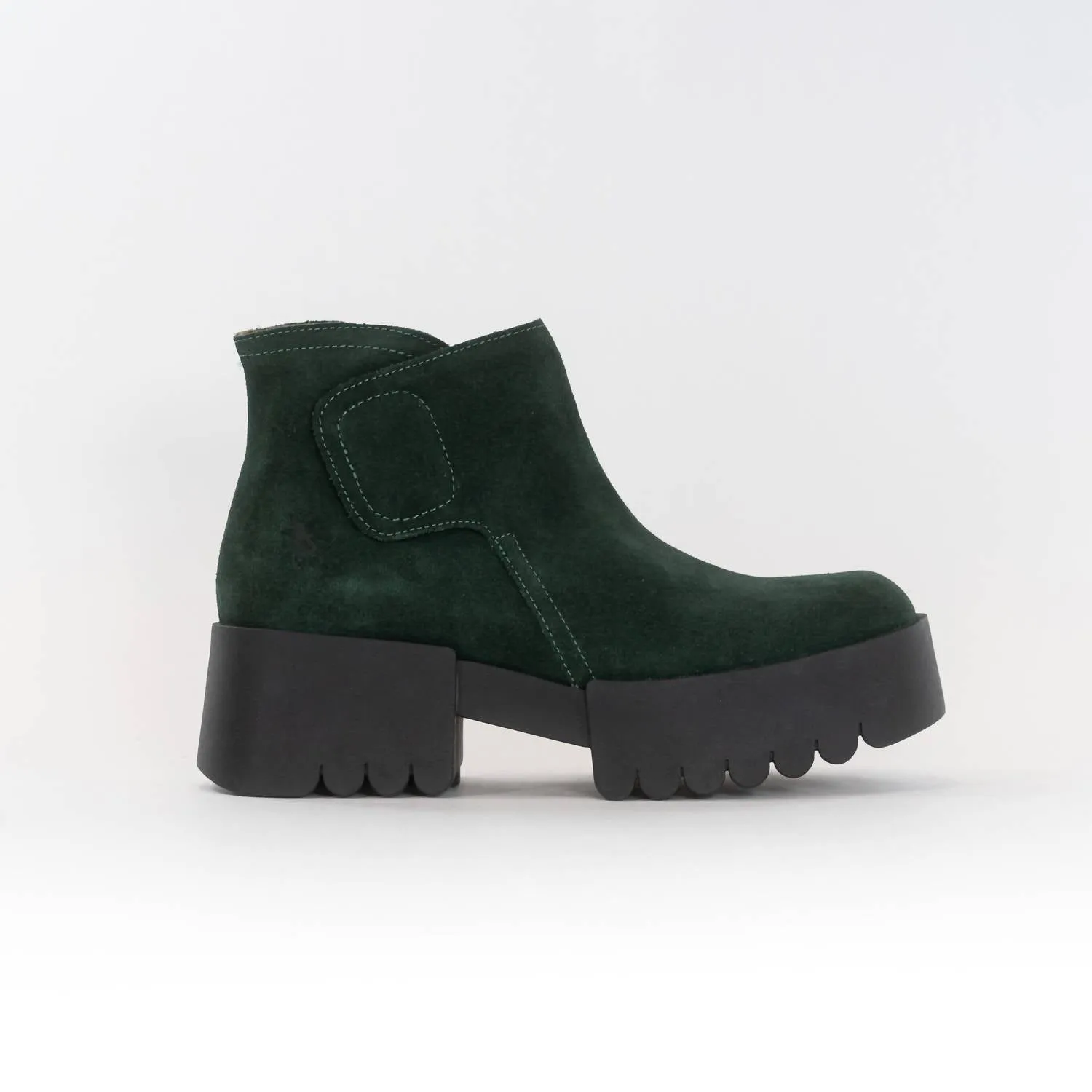 Women's Ankle Boots In Green Forest