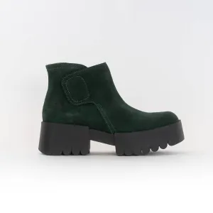 Women's Ankle Boots In Green Forest