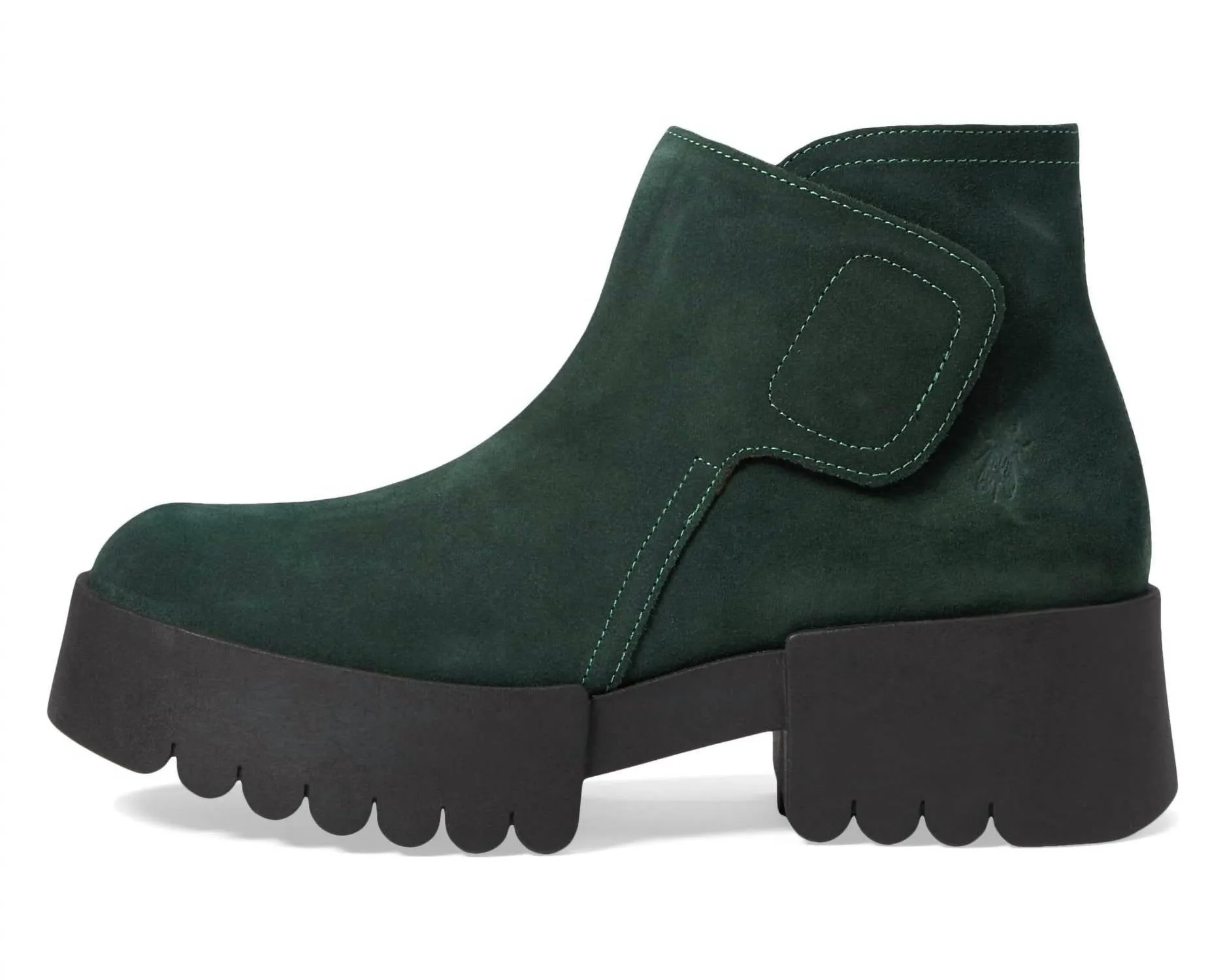 Women's Ankle Boots In Green Forest